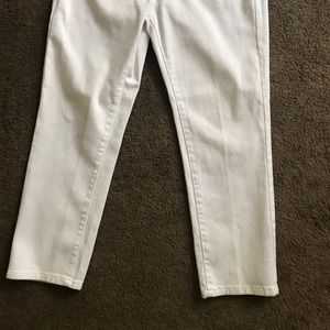 Off white Capri jeans